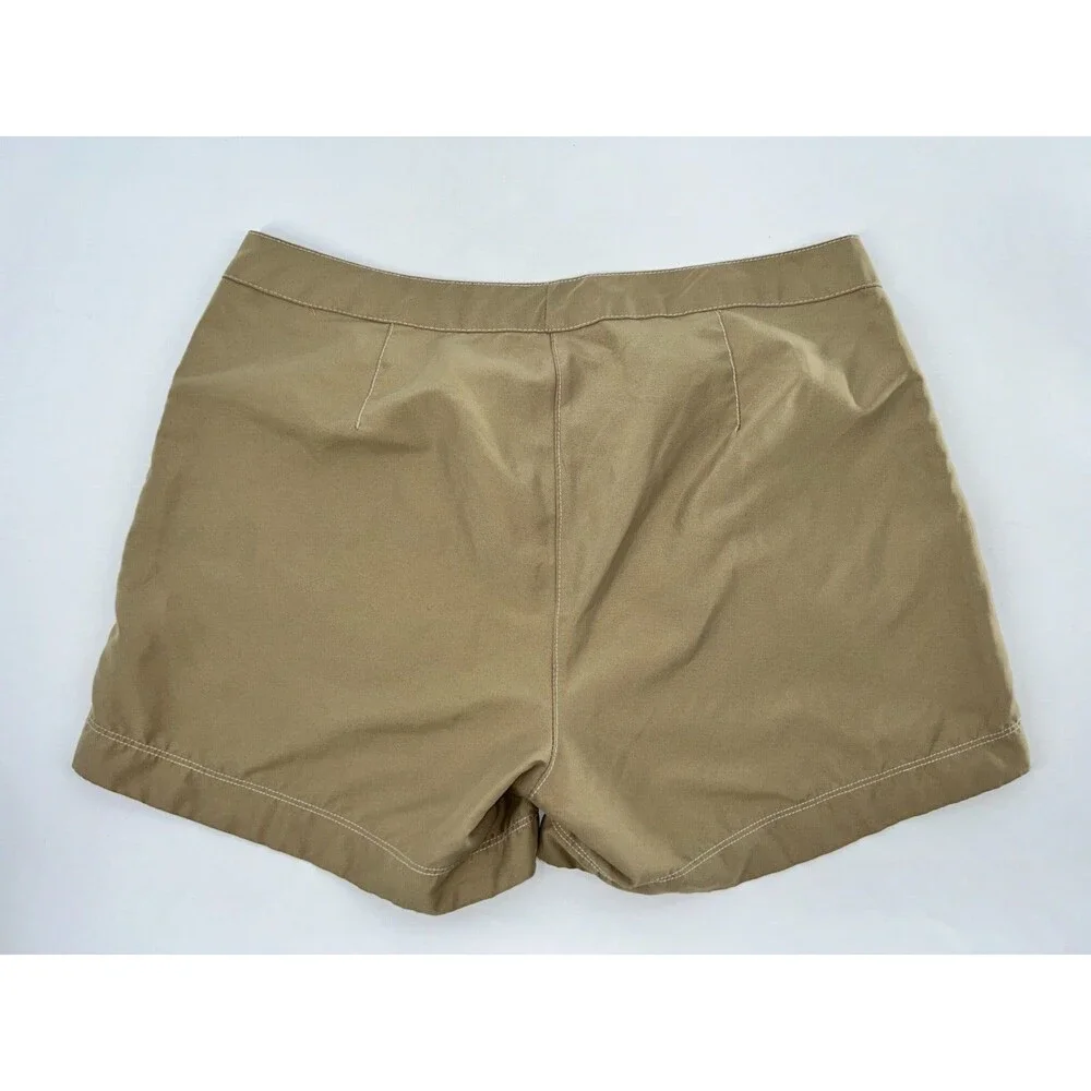 Women's Vintage Sportif USA Khaki Short Size 8 - Picture 6 of 6